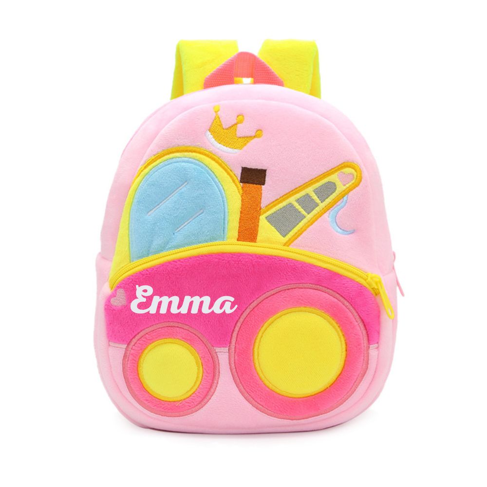 Personalized Kid's Engineering Vehicle series backpack | DGBag01