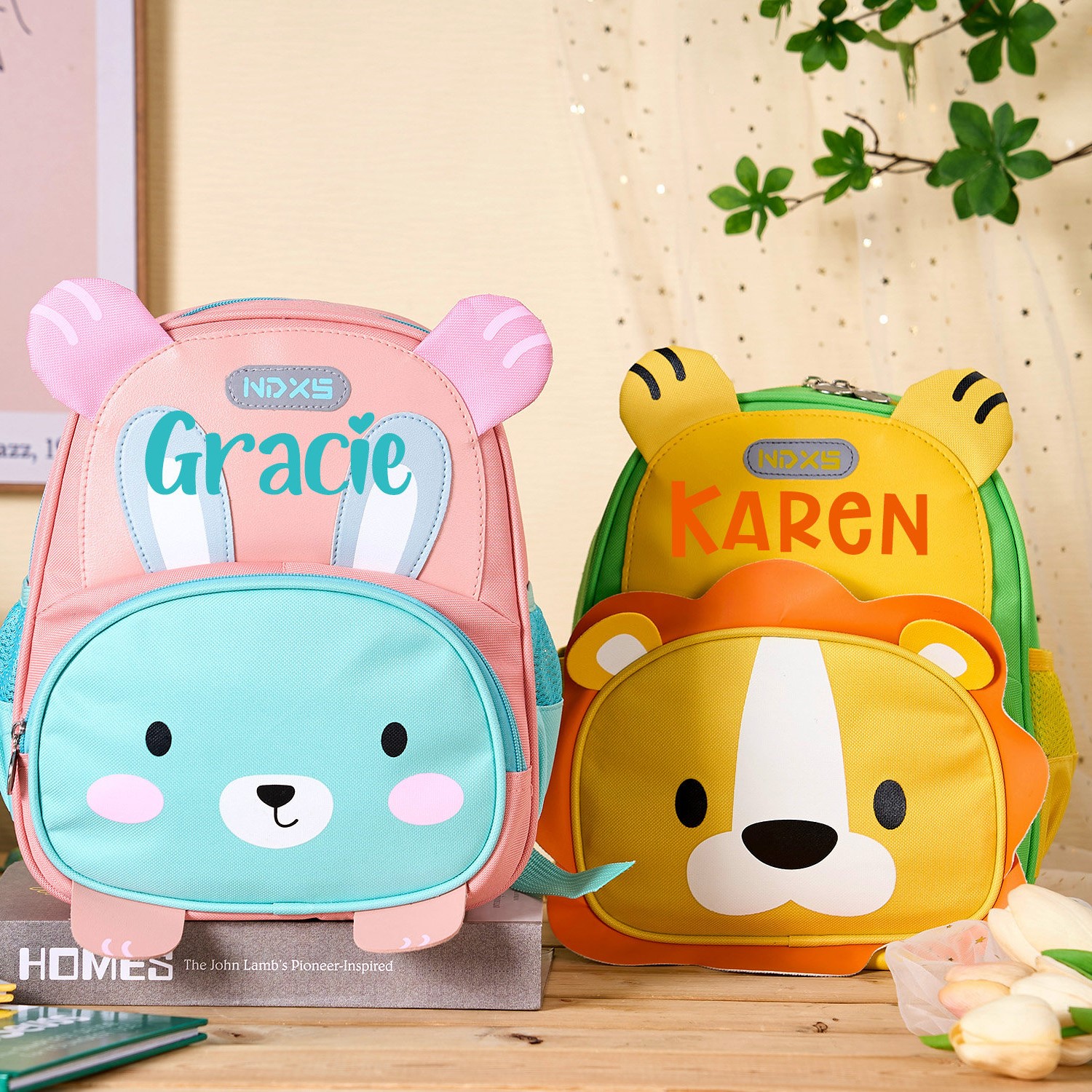 Personalized Color Cute Animal Backpack