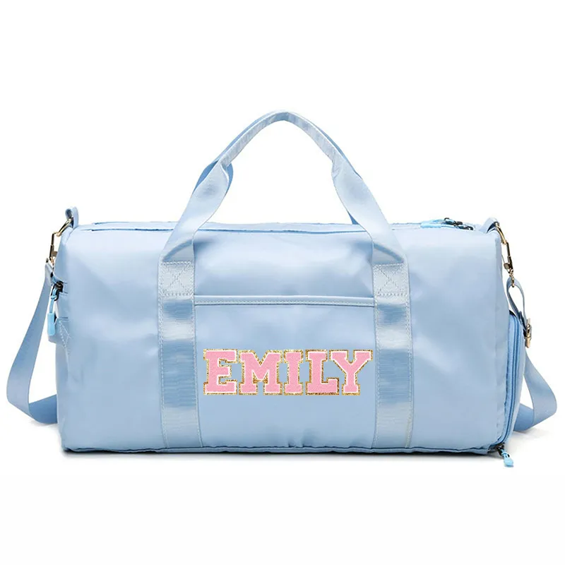 Personalized Patch Kids Color Duffle Bag