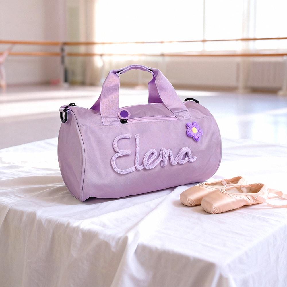 Personalized Hand-embroidery Water Proof Duffle Dance Bag