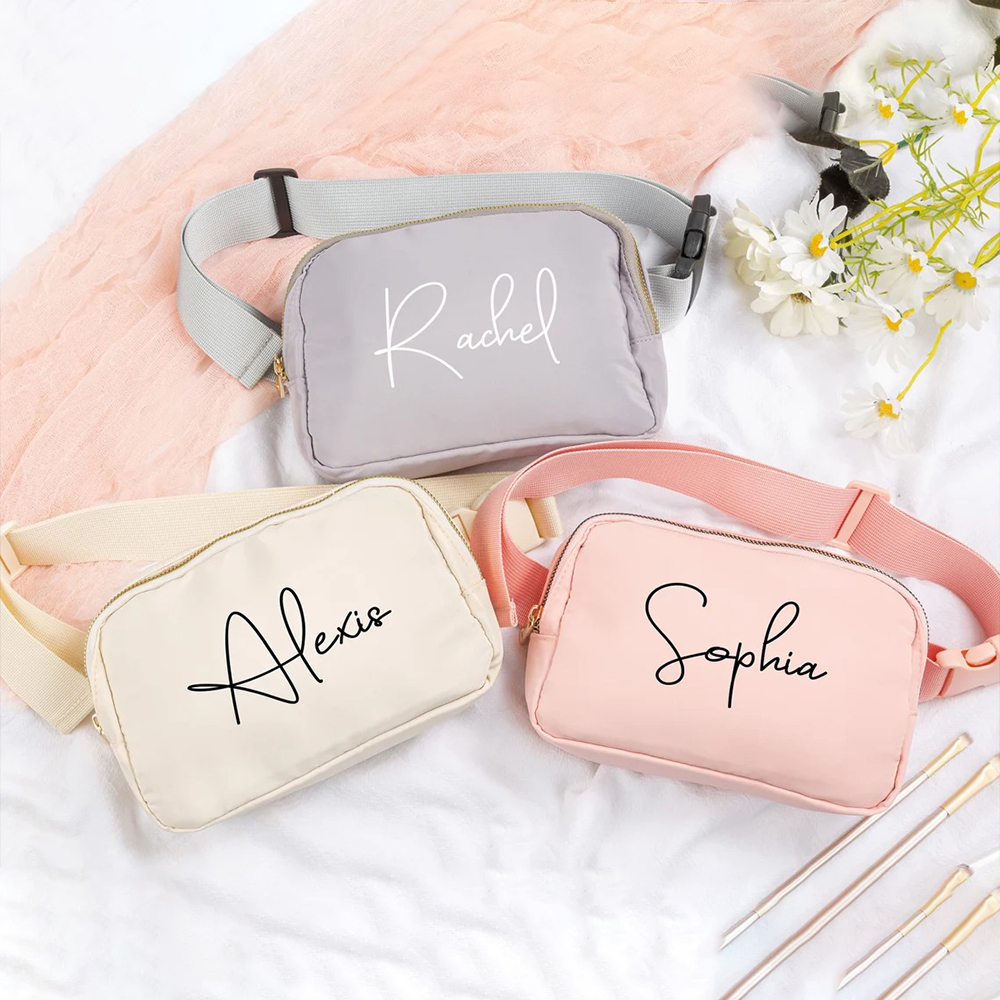 Personalized Lovely Colourful Fanny Pack with Name