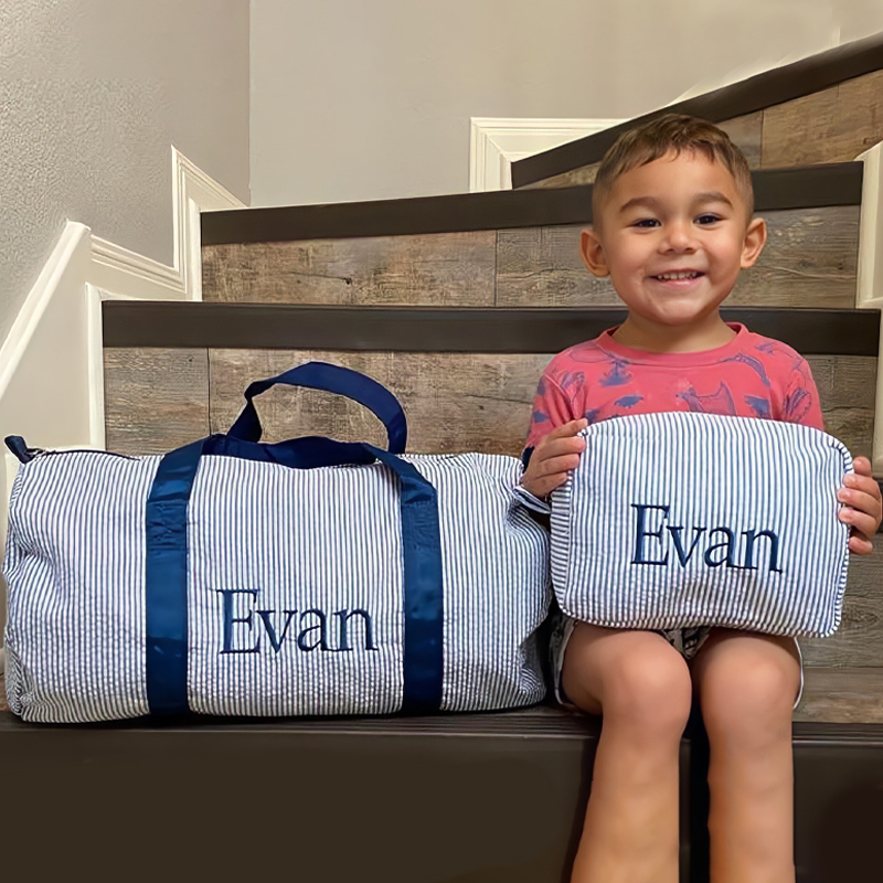 personalized kids duffle bag