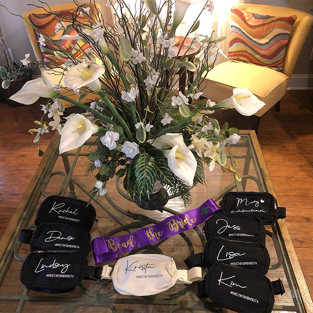 Personalized Lovely Colourful Fanny Pack with Name