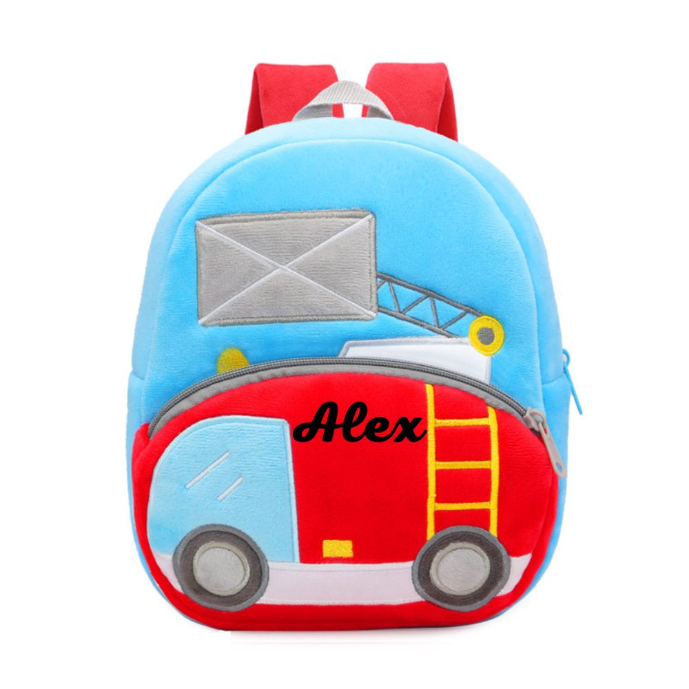 Personalized Kid's Engineering Vehicle series backpack | DGBag01
