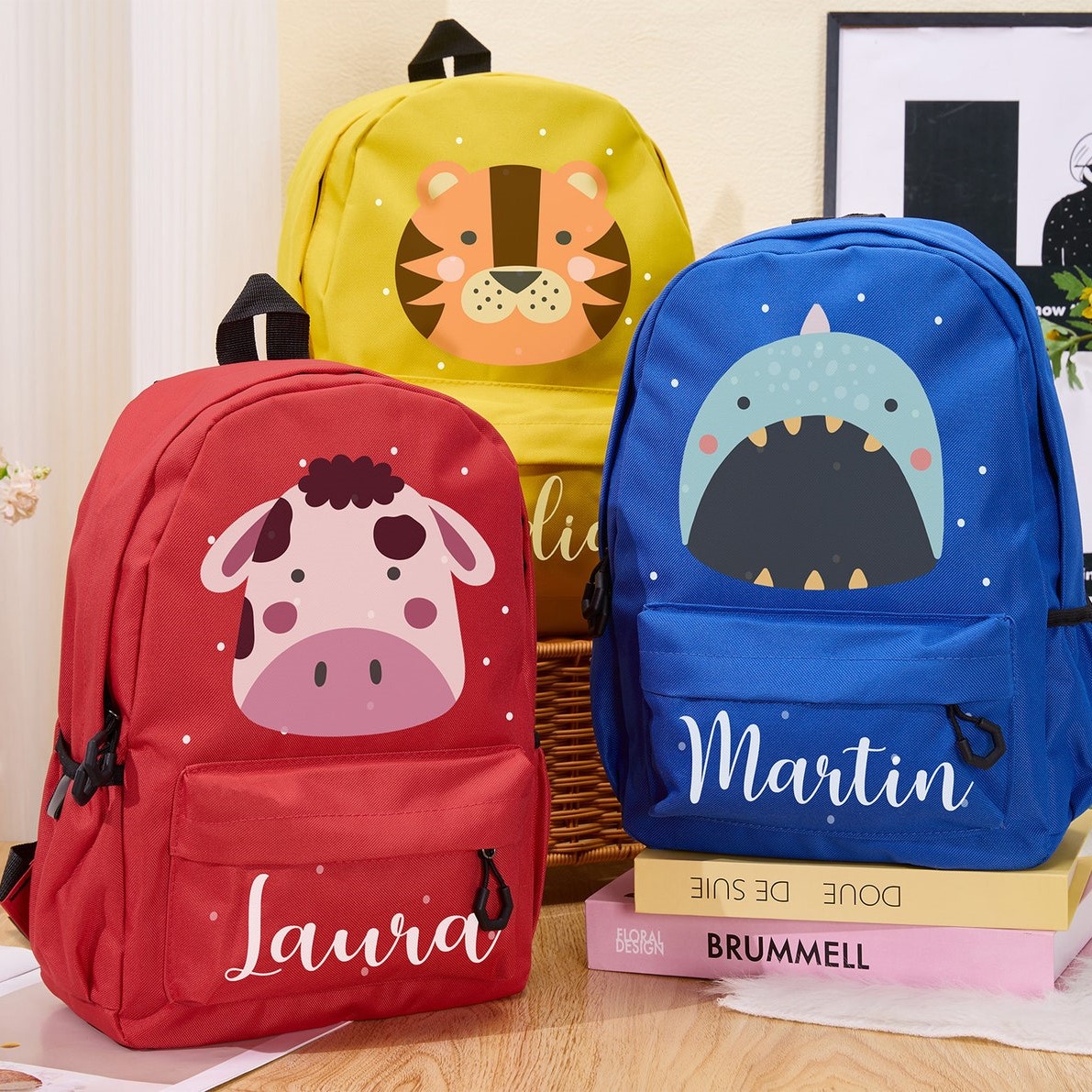 Personalized Color Cute Pattern Backpack