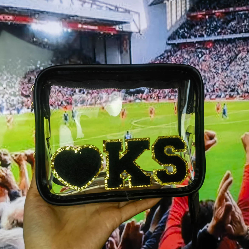 Personalized PVC Kid Chenille Patch Crossbody Bag