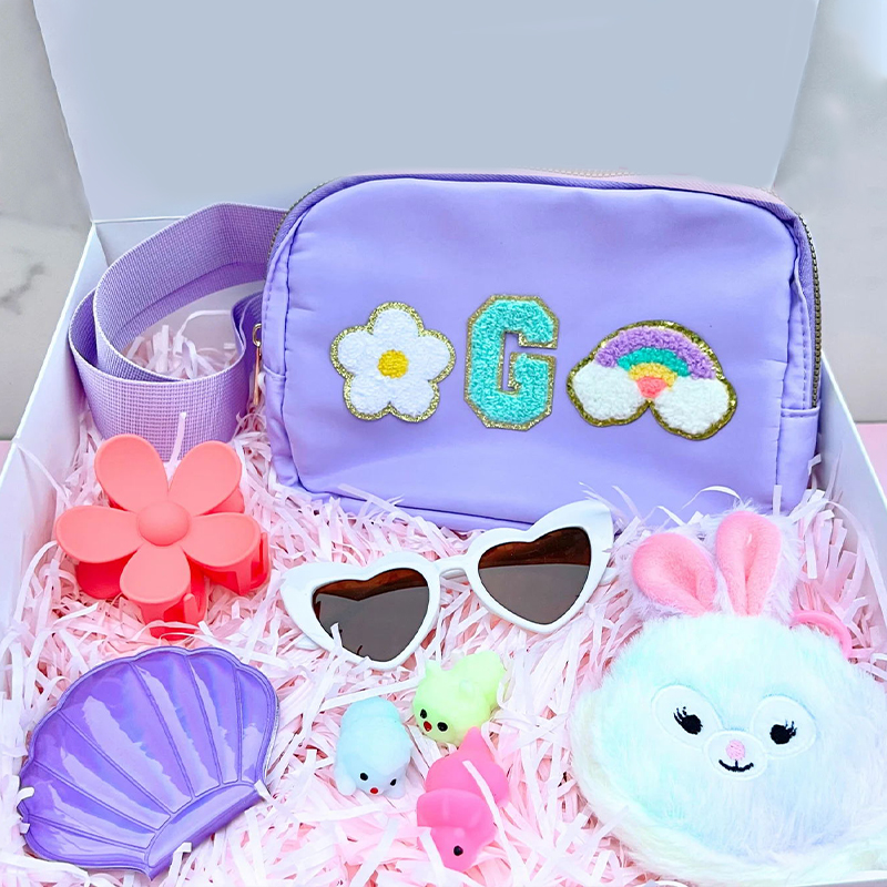 Personalized Varsity Letter Nylon Fanny Pack