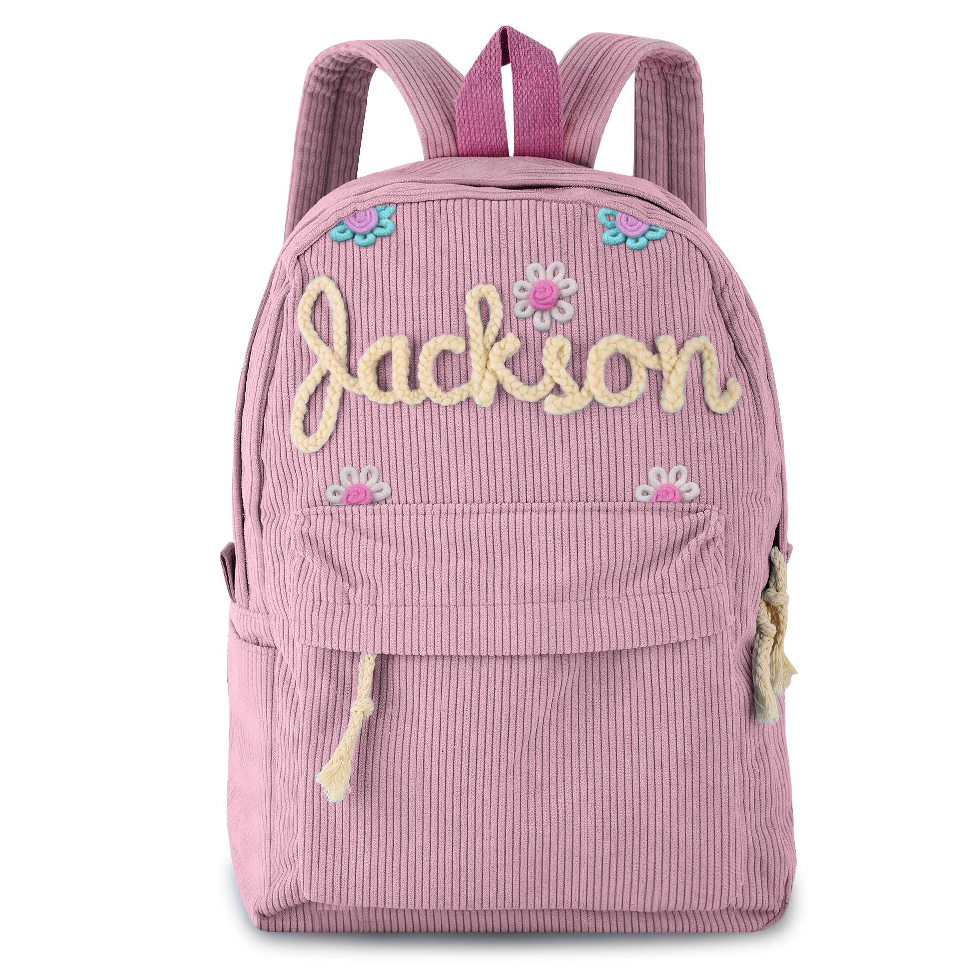 Personalized Kids Lovely Hand Embroidery School Backpack