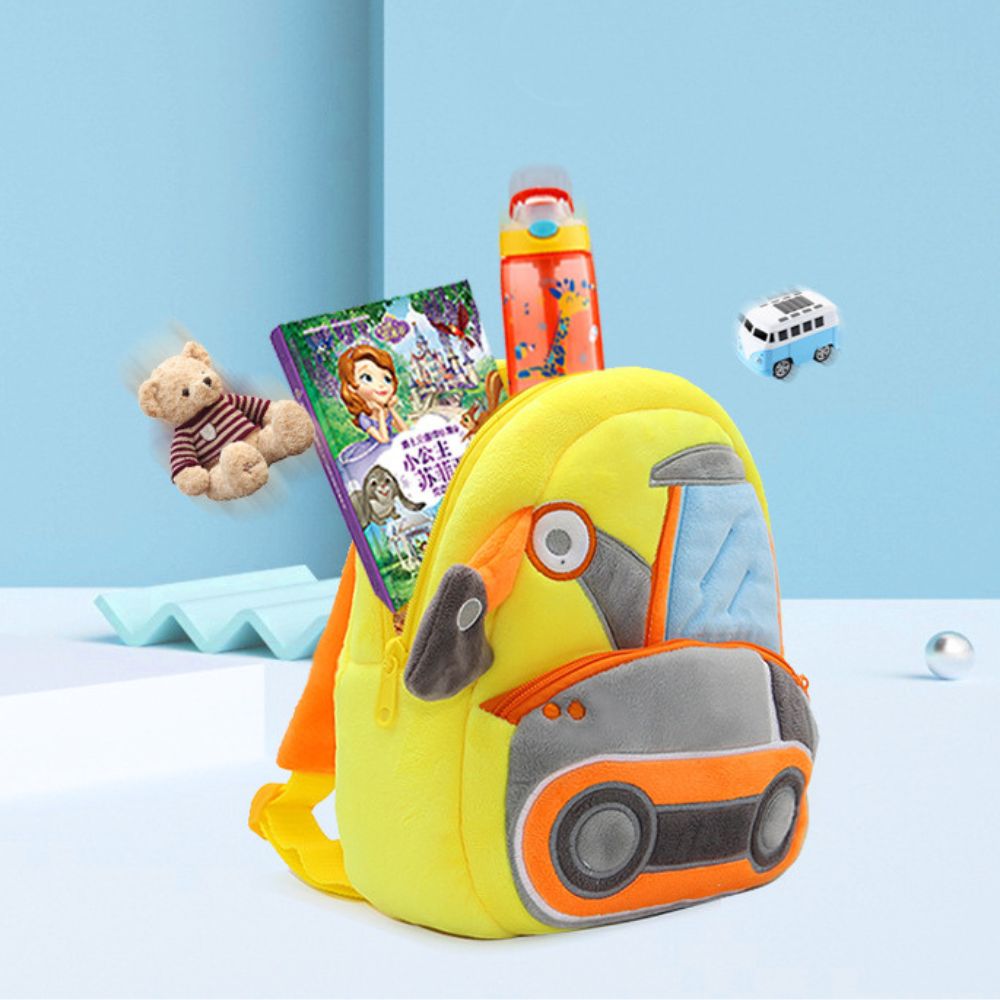 Personalized Kid's Engineering Vehicle series backpack | DGBag01