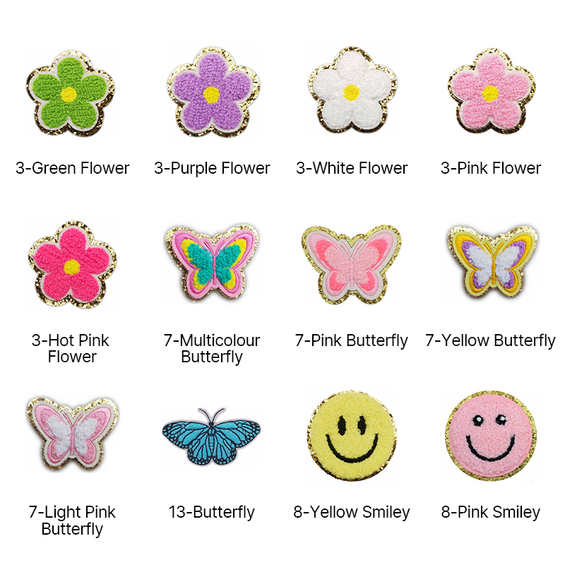 Chenille DIY Iron On Patch