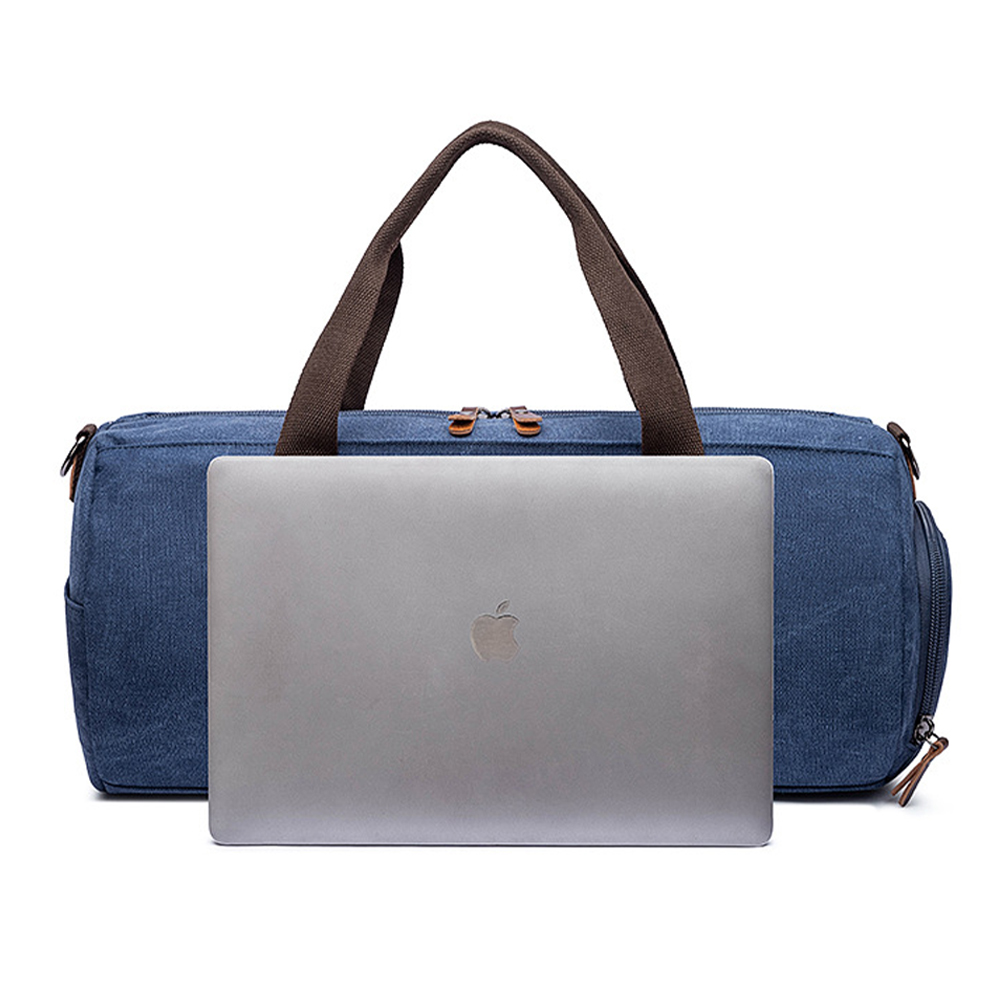 Personalized Embroidered Canvas Duffel Bag