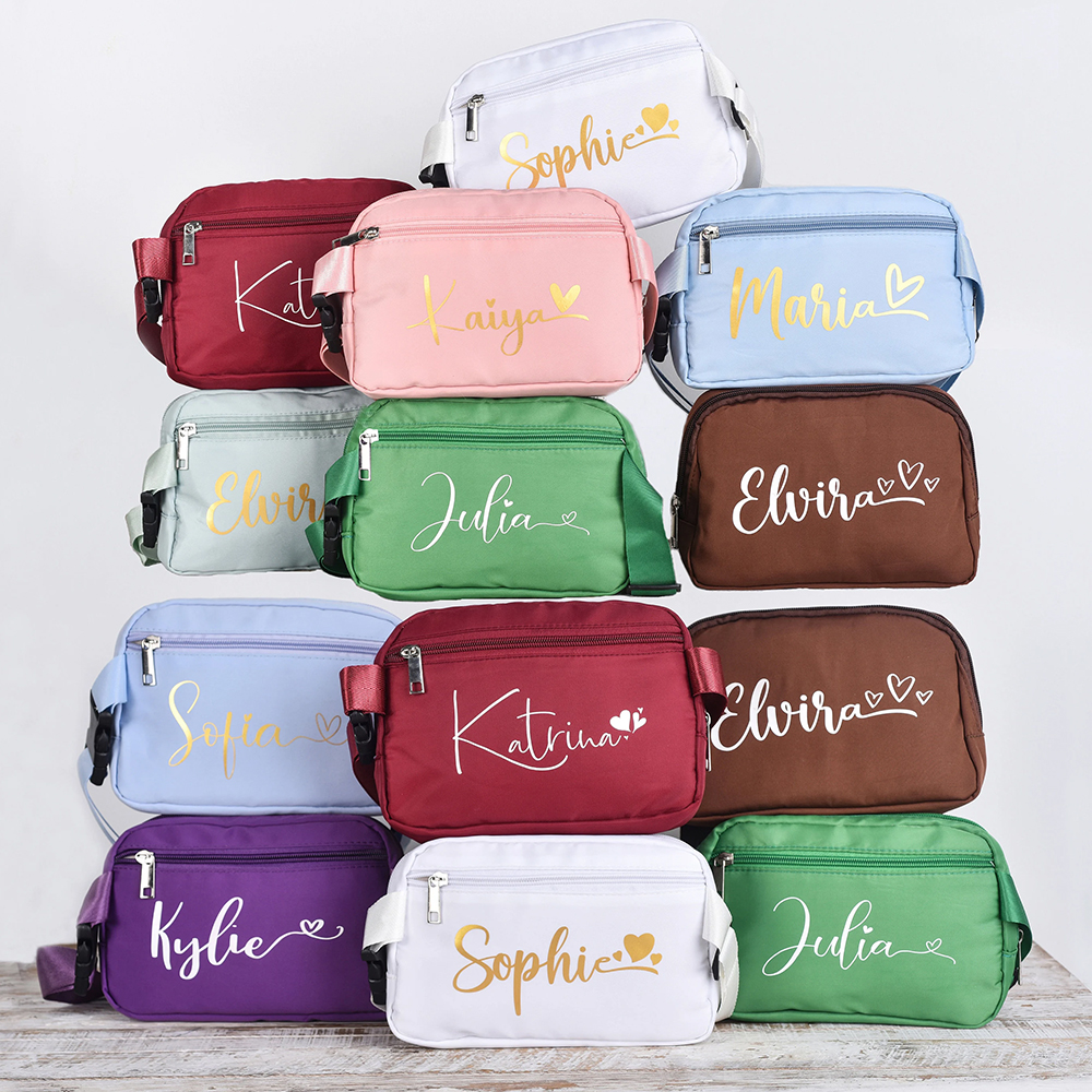 Personalized Name Colorful Fanny Pack