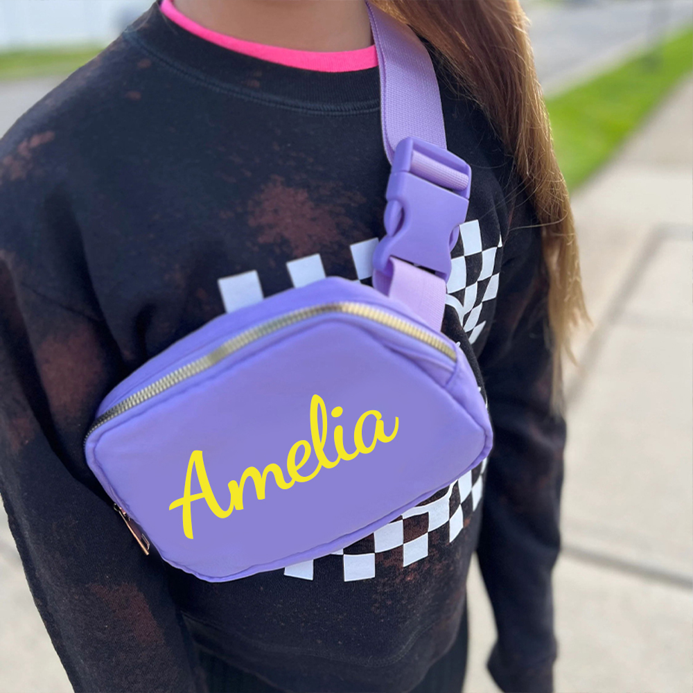 Personalized Lovely Colourful Fanny Pack with Name