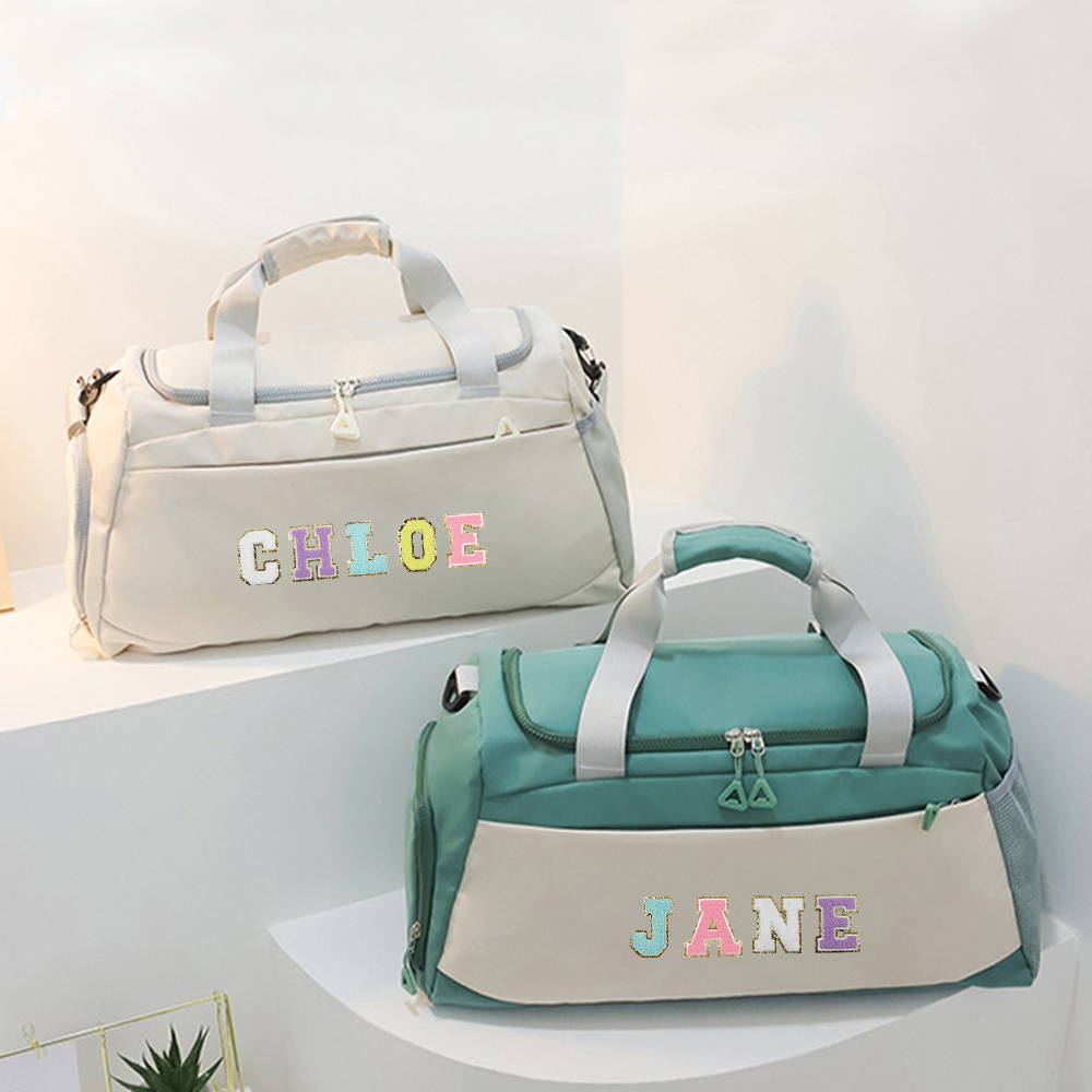 Personalized Name Weekender Travel Duffle Bag