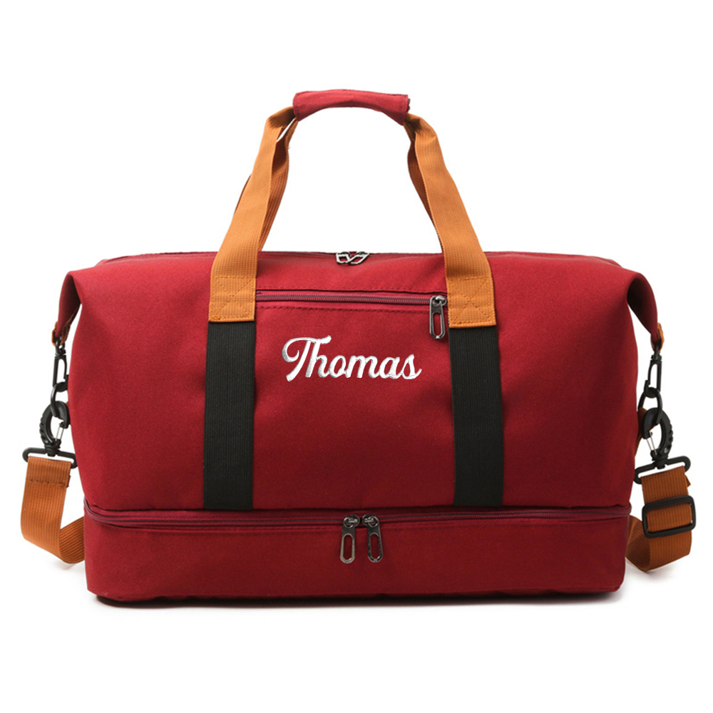 Personalized Embroidery Oxford Fabric Duffle Bag