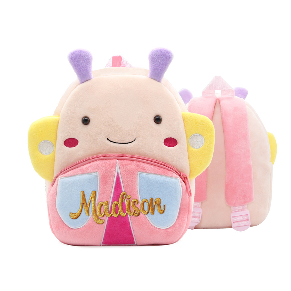 Personalized Embroidery Cartoon Animals Backpack