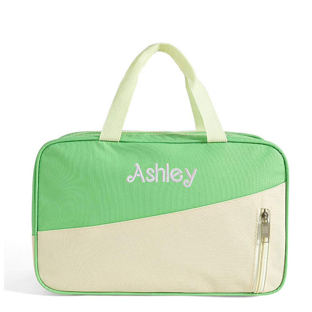 Personalized Embroidered Large Capacity Sports Amenity Bag