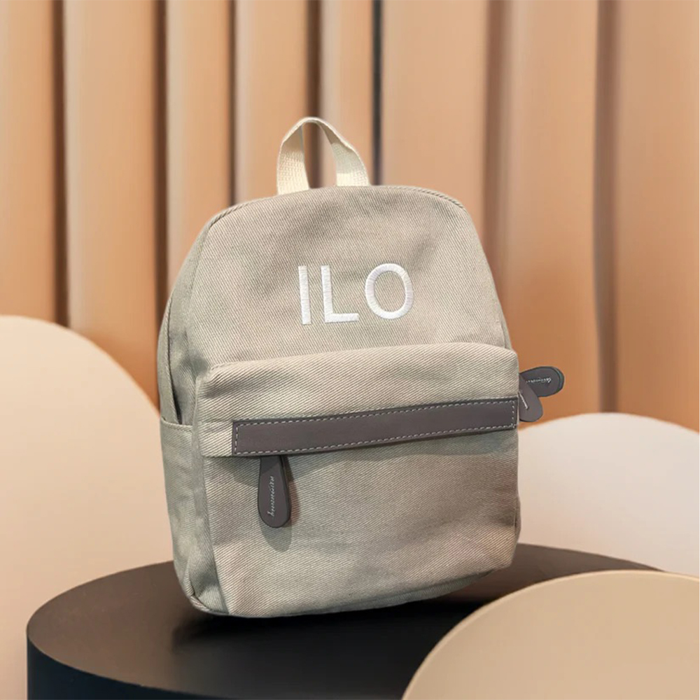 Personalized Embroidery Kids Classic Canvas Backpack