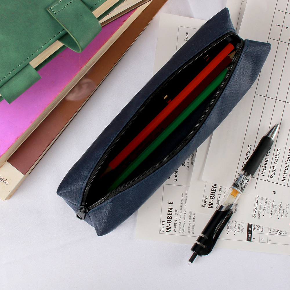 Personalized Colorful Canvas Pencil Bag