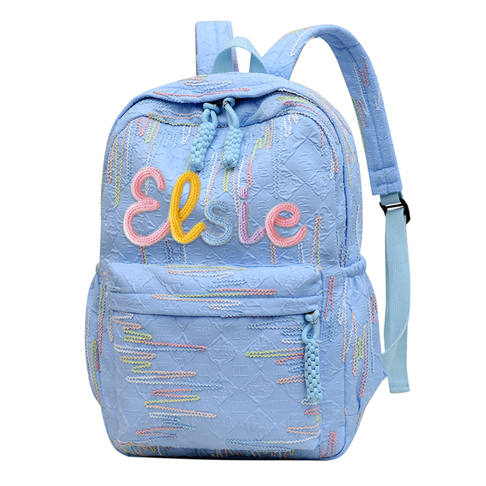 Personalized Handcrafted Embroidered School Backpack
