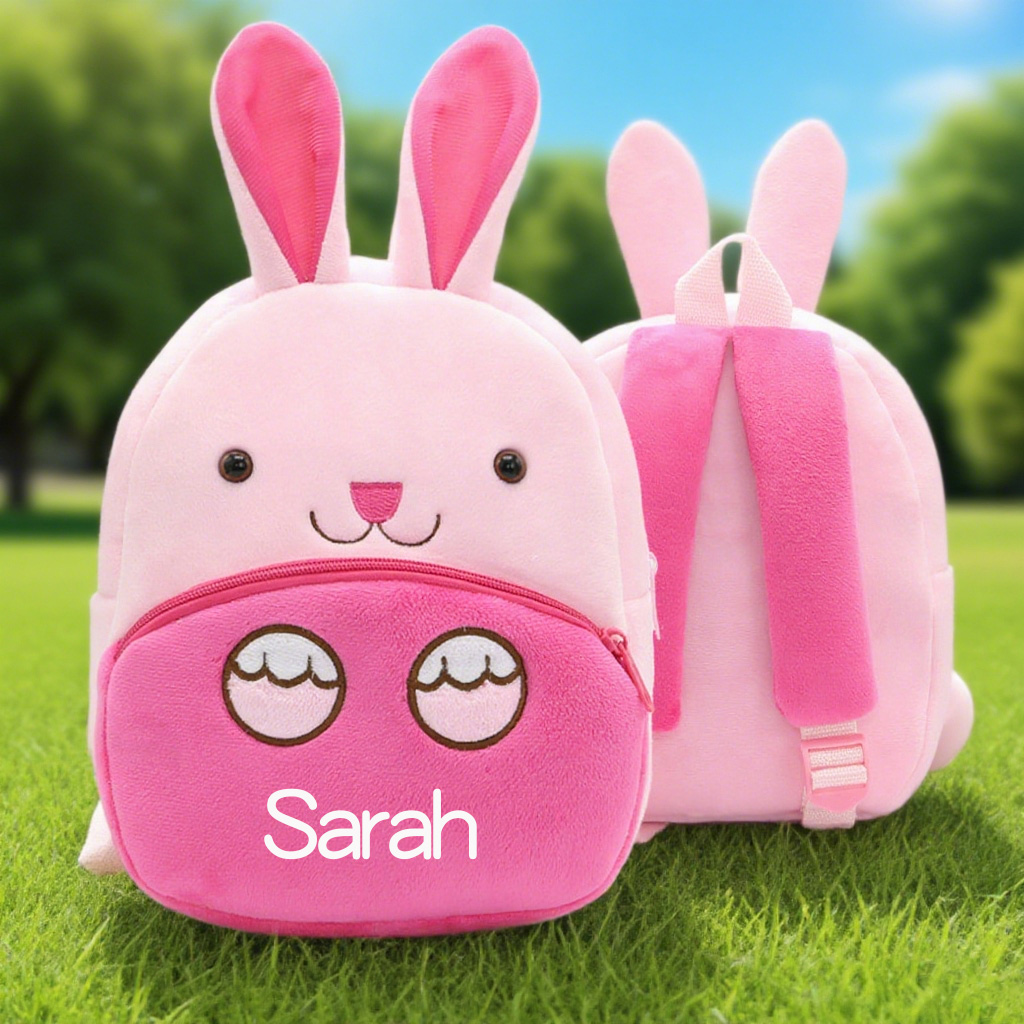Personalized Cute Rabbit Animals Toddler Backpack