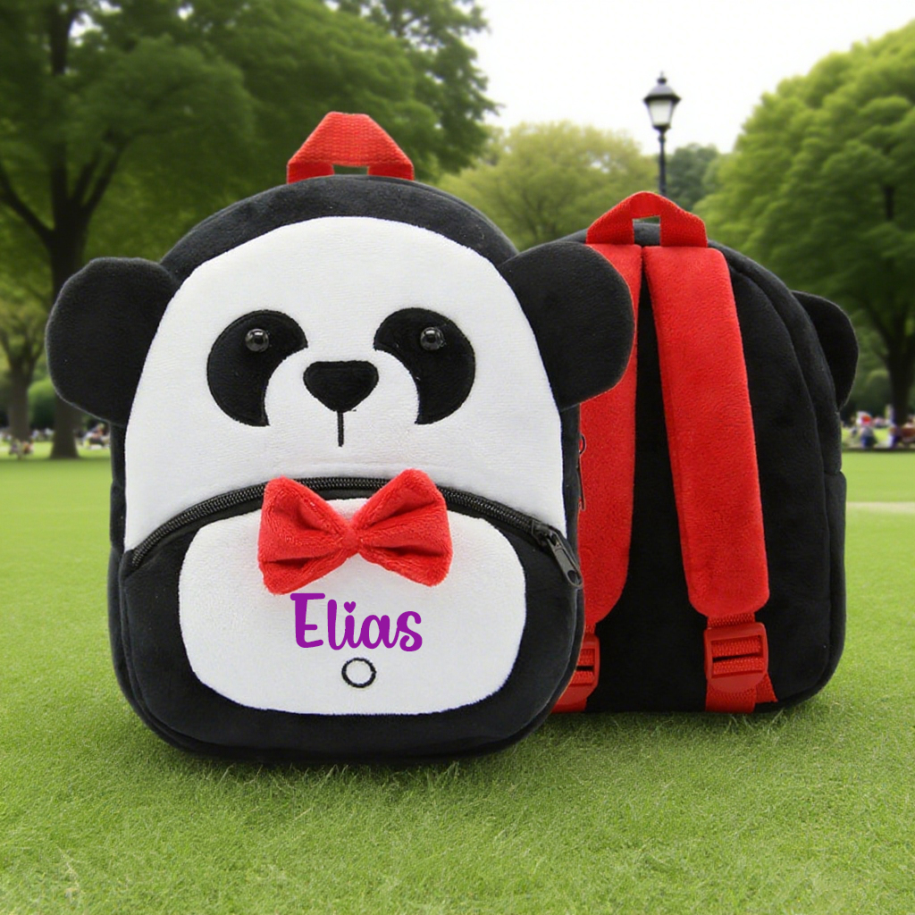 Personalized Cute Panda Animals Toddler Backpack