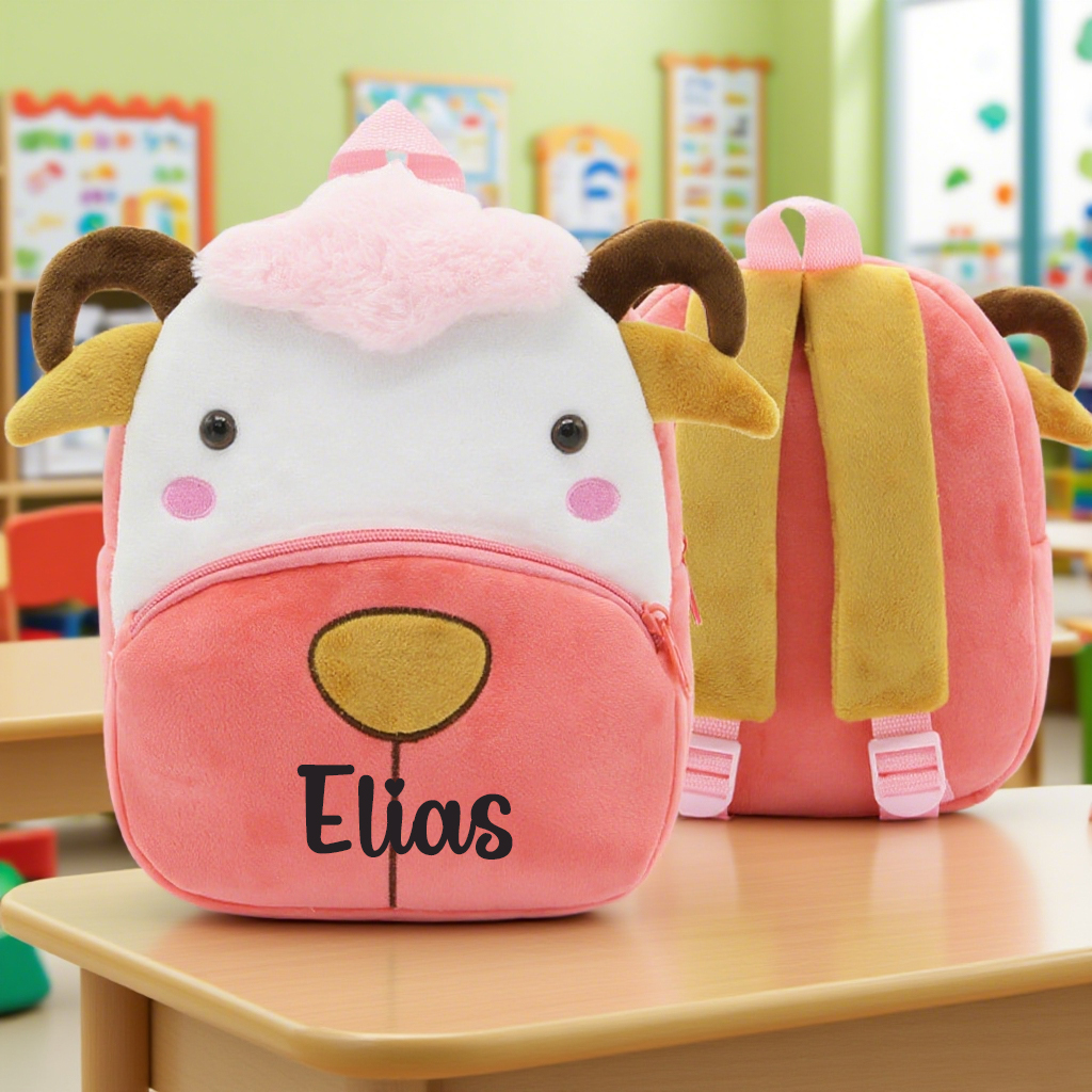 Personalized Cute Sheep Animals Toddler Backpack