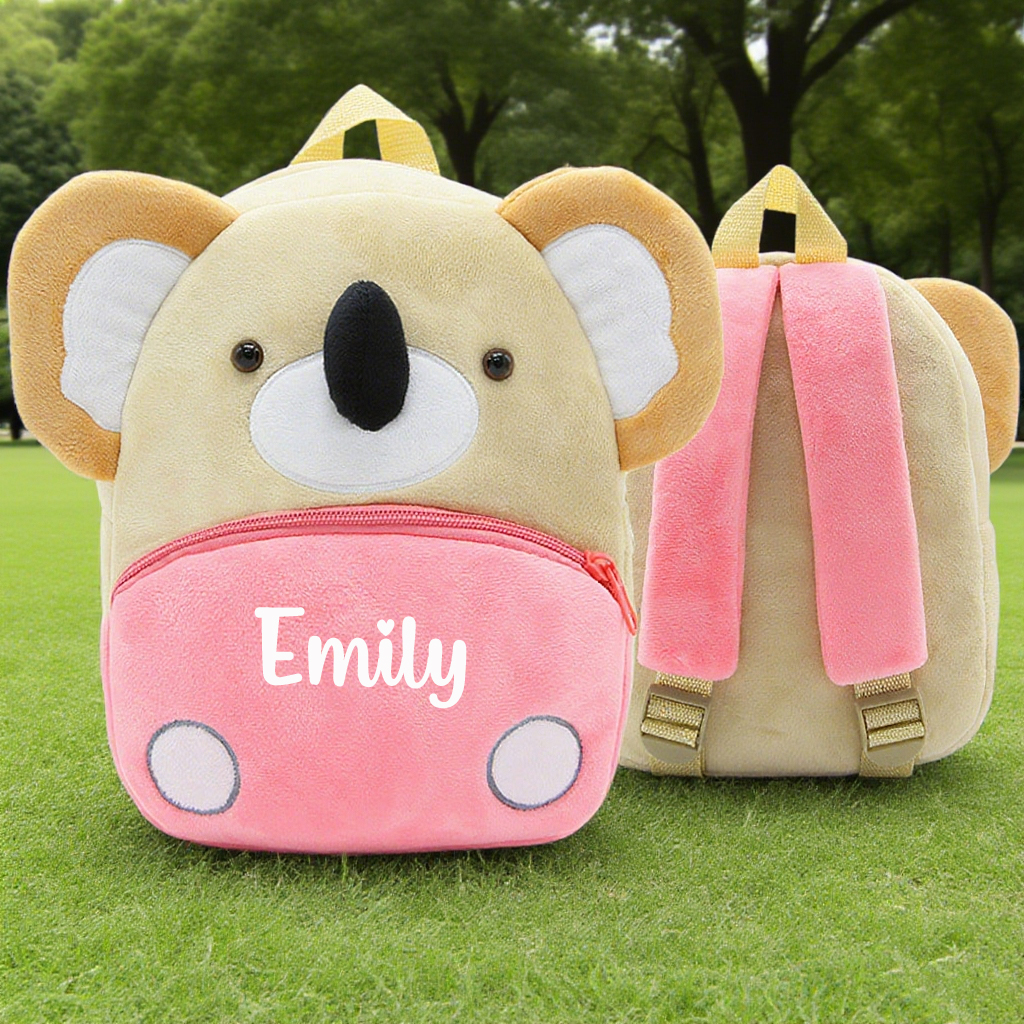 Personalized Cute Koala Animals Toddler Backpack