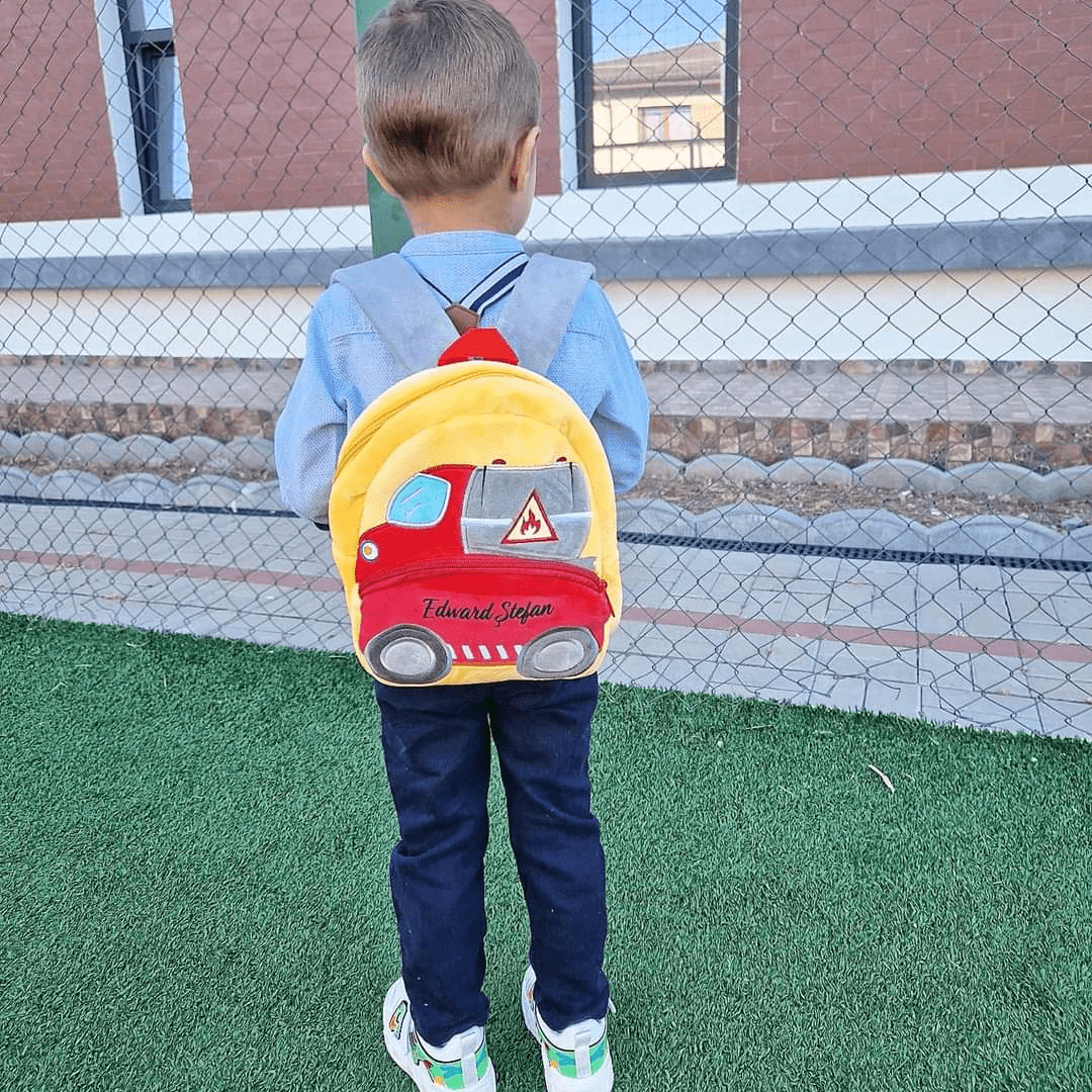 Personalized Kid's Engineering Vehicle backpack