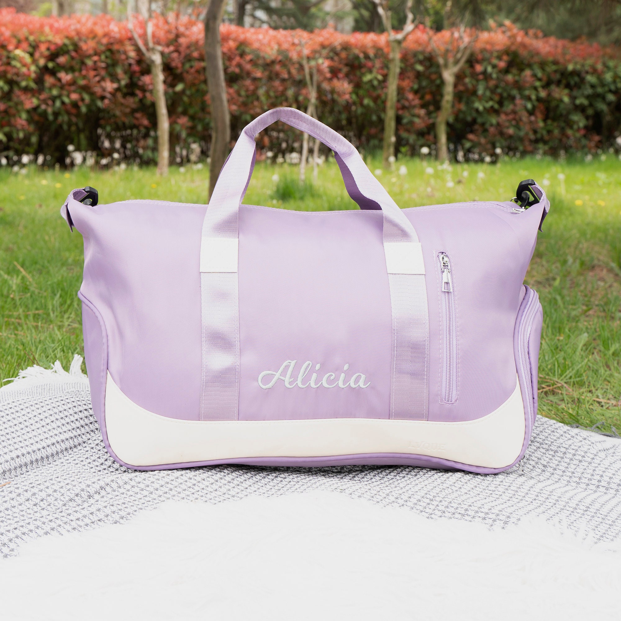 Personalized Embroidery Oxford Fabric Duffle Bag