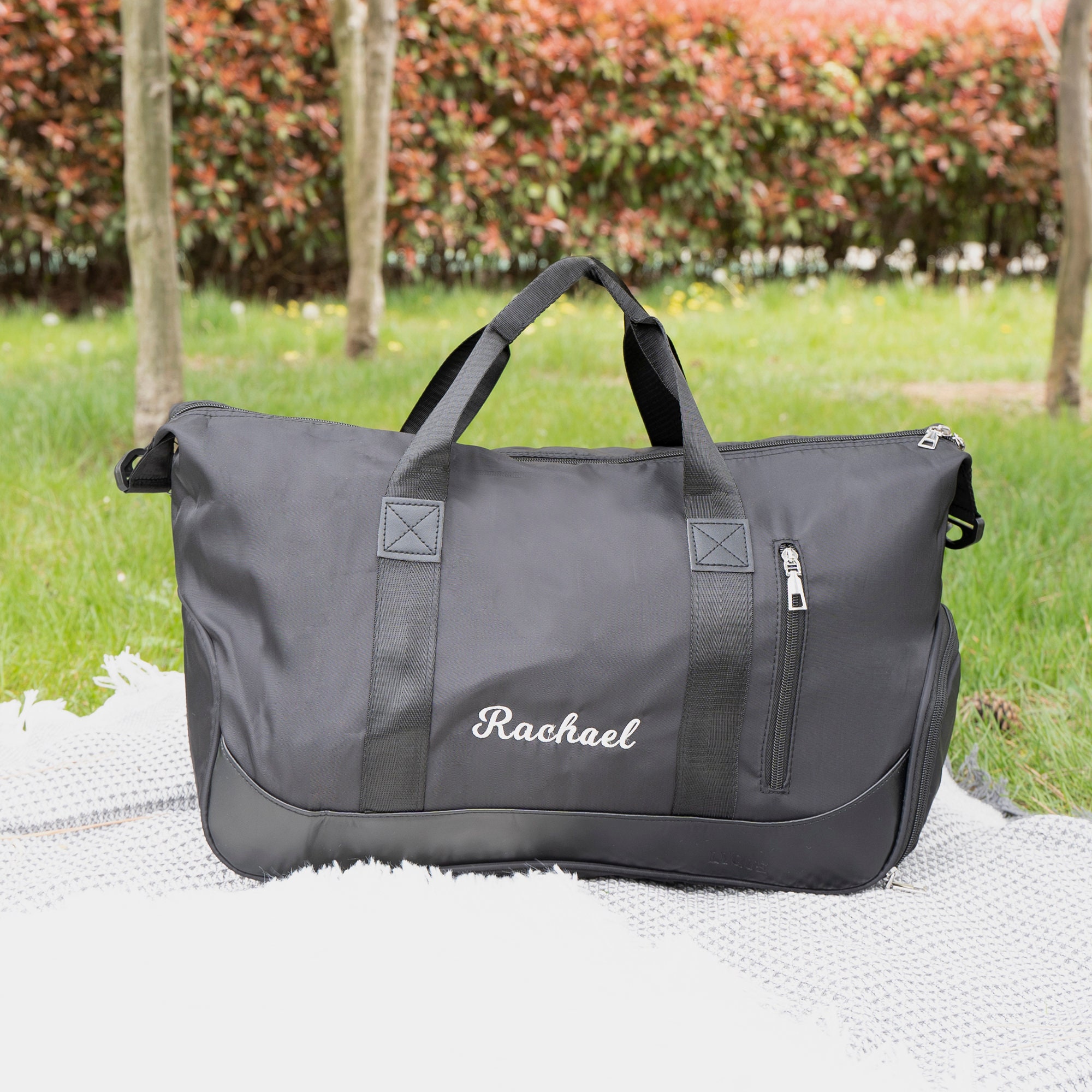 Personalized Embroidery Oxford Fabric Duffle Bag