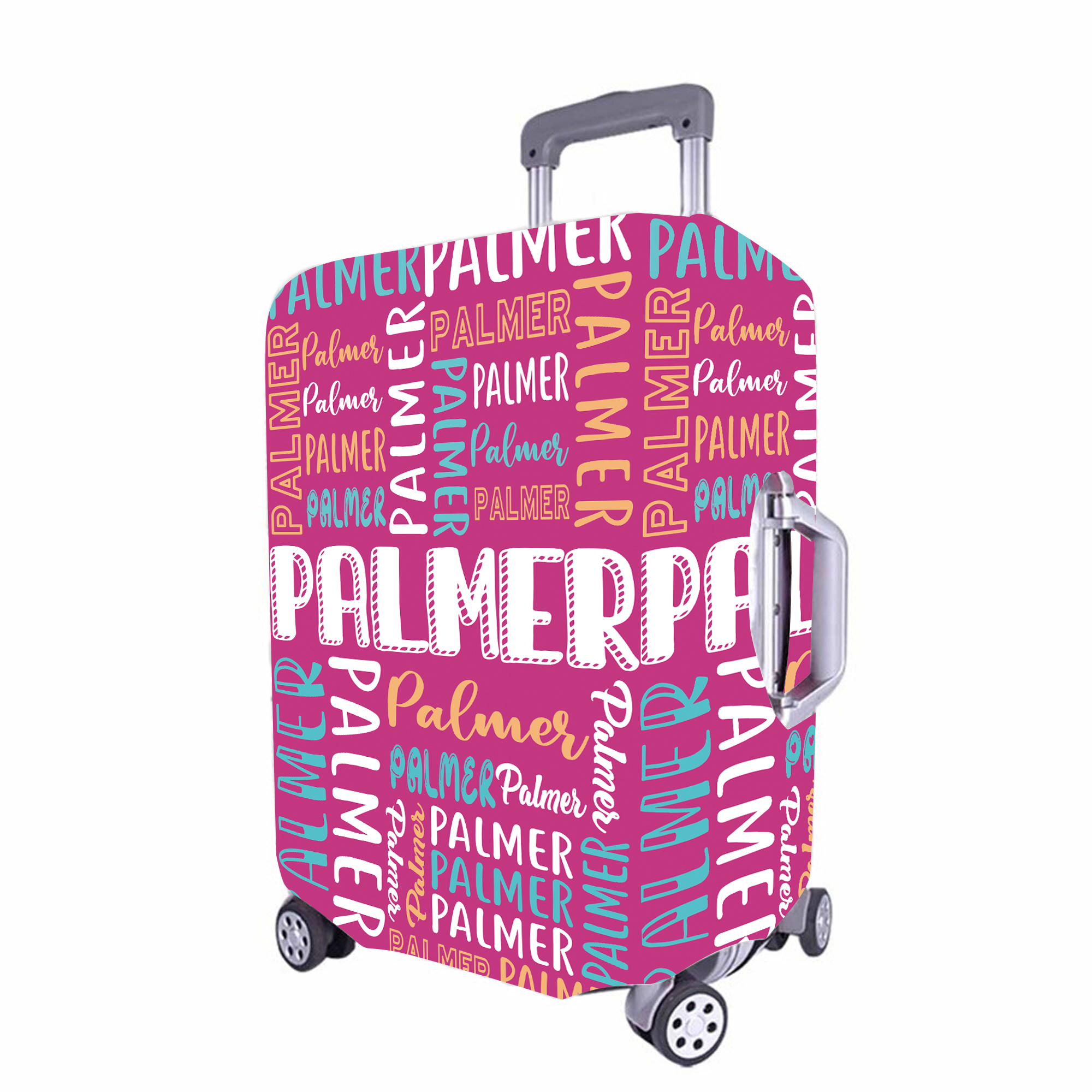 Personalized Original Monogram High-elastic Suitcase Protector Luggage Cover