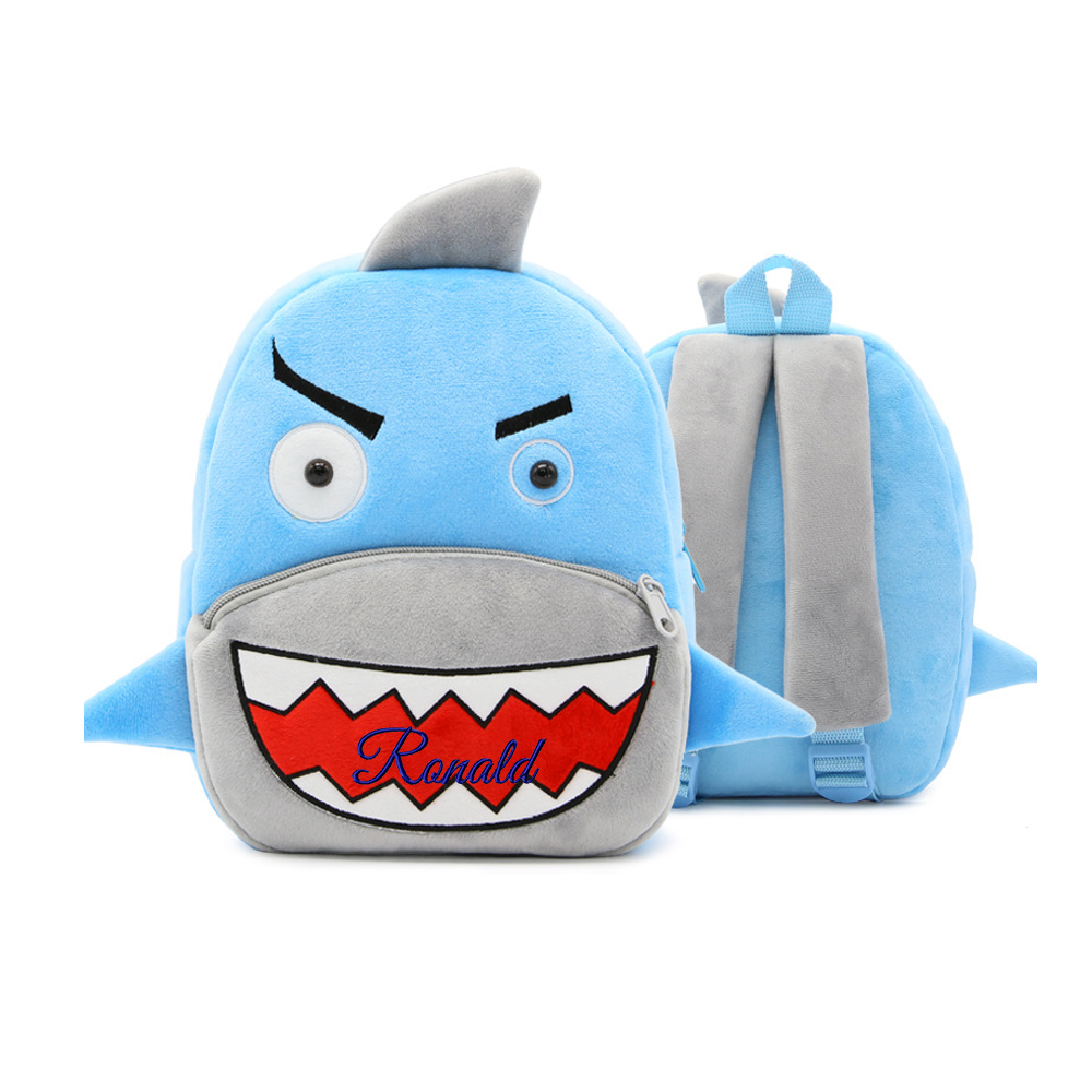 Personalized Embroidery Cartoon Animals Backpack