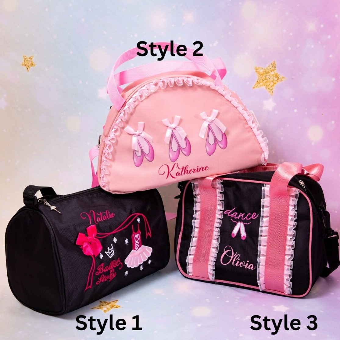 Personalized Kid Ballet Duffle Bag