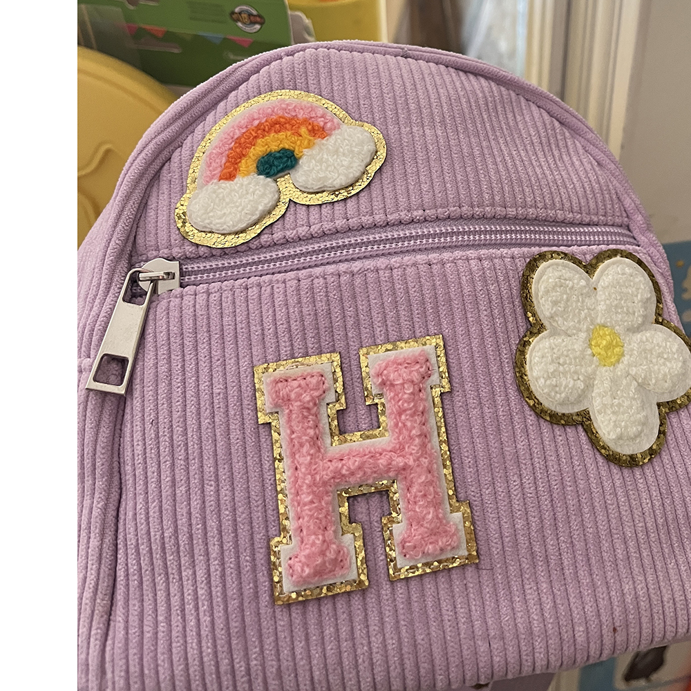 Personalized Varsity Letter Mini Backpack