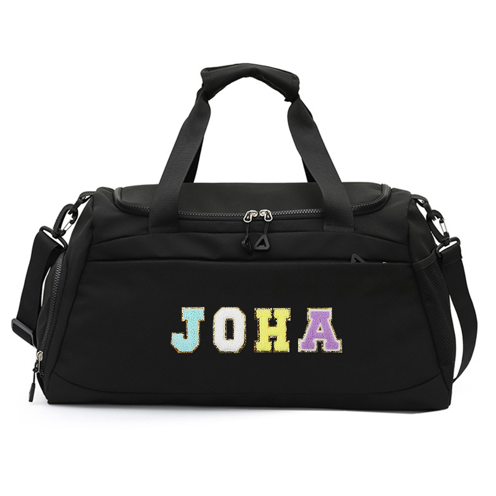 Personalized Name Weekender Travel Duffle Bag