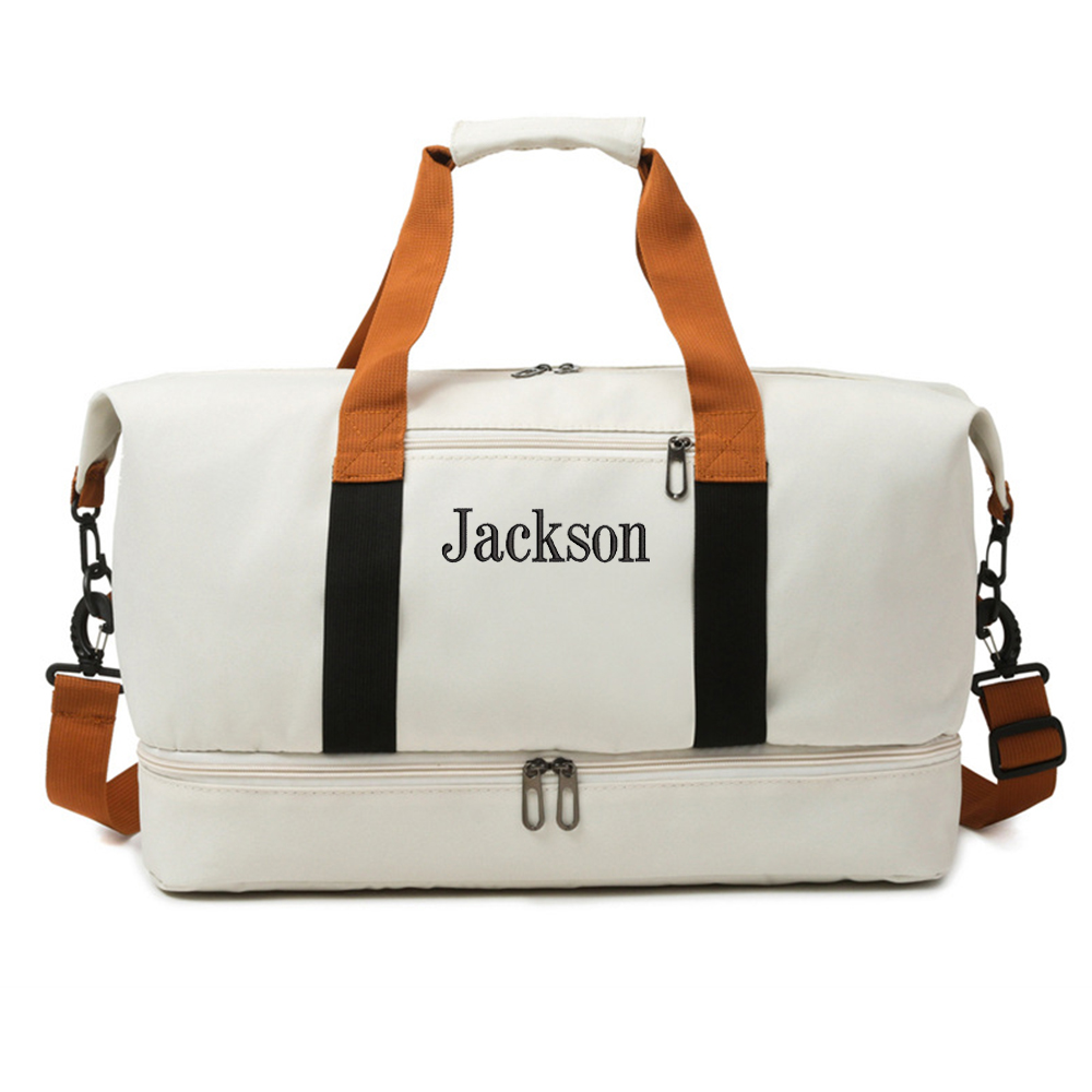 Personalized Embroidery Oxford Fabric Duffle Bag