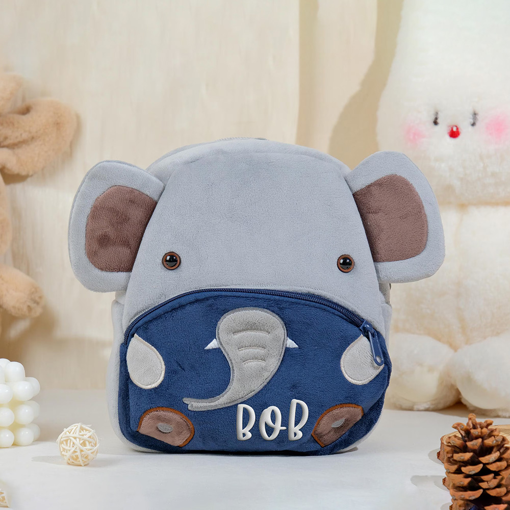 Personalized Embroidery Cartoon Animals Backpack