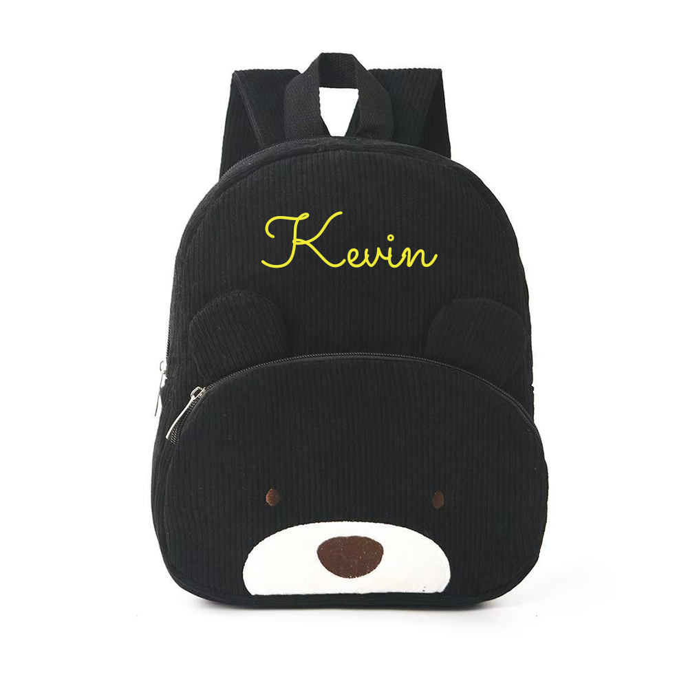 Personalized Lovely Corduroy Animals Backpack