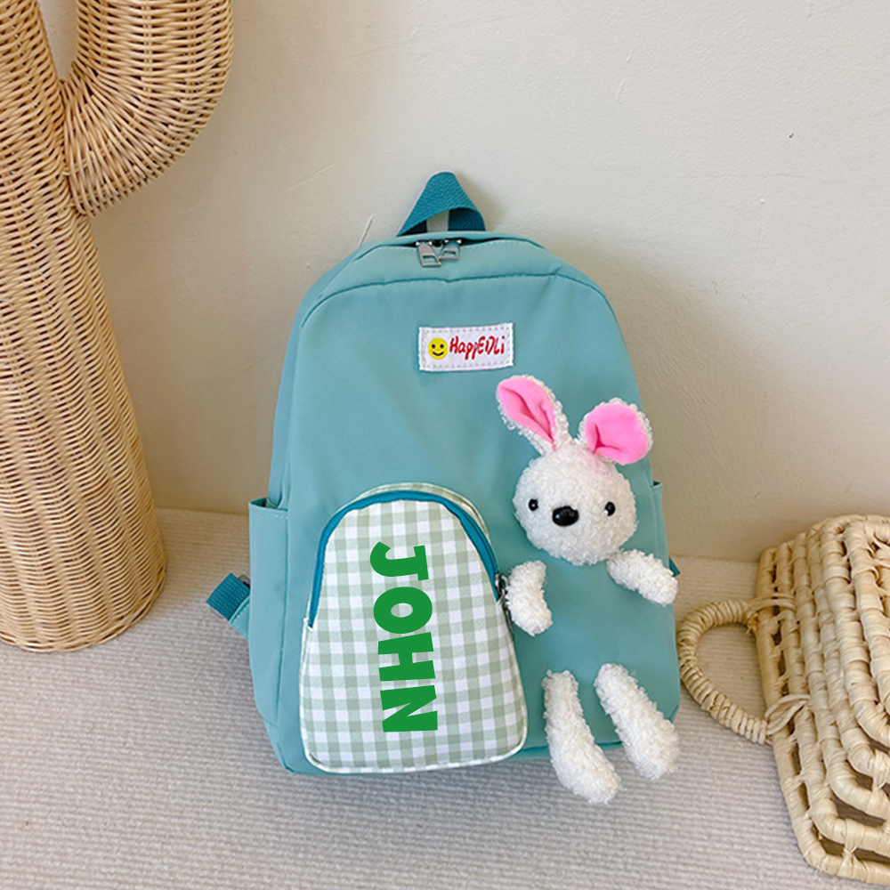 Personalized Kids Teddy Bear School Backpack