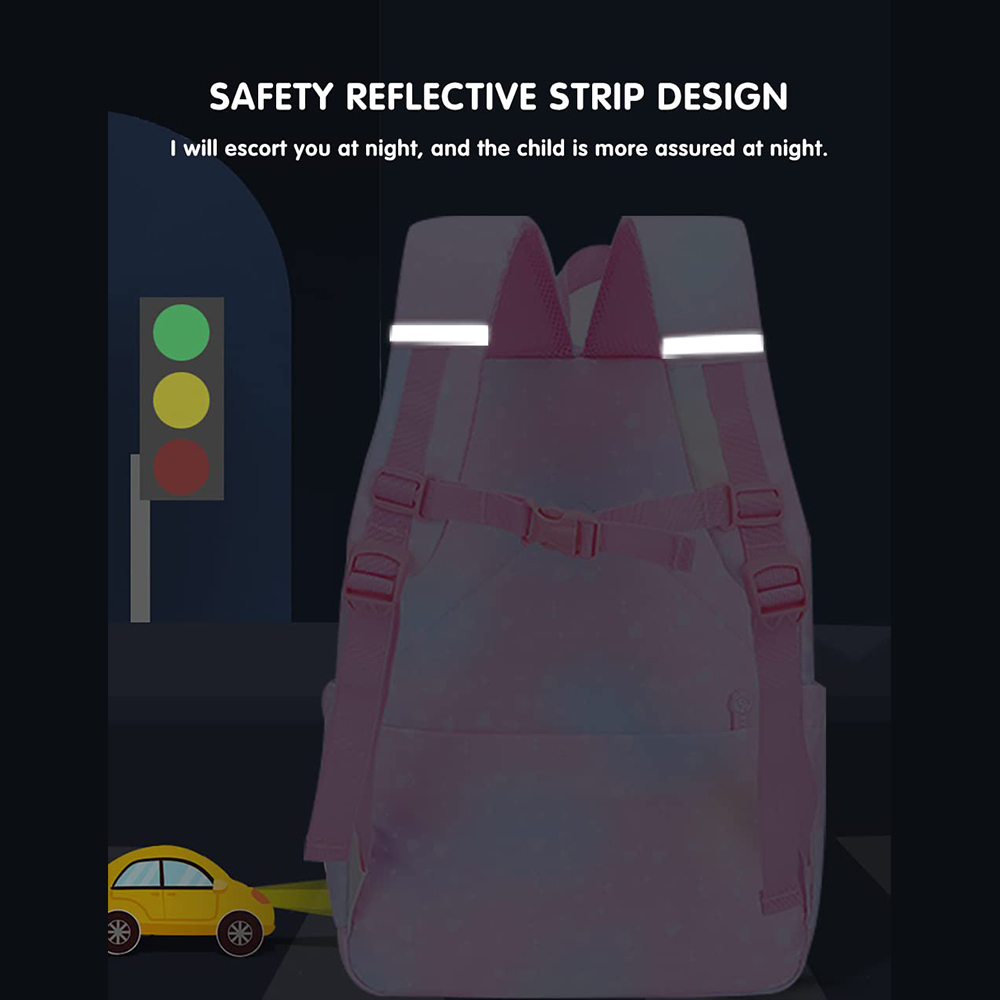 Personalized Rainbow Large Capacity School Backpack