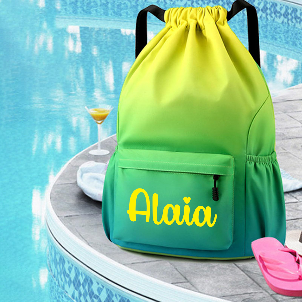 Personalized Colorful Waterproof Oxford Gym Backpack