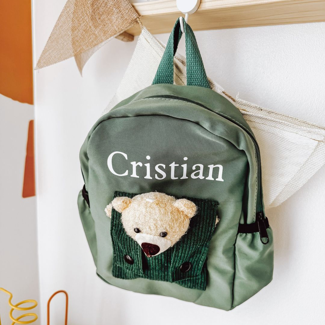 Personalized Bear Back to School Backpack