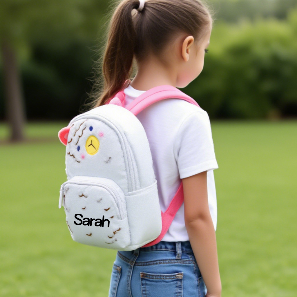 Personalized Cute Alpaca Animals Toddler Backpack