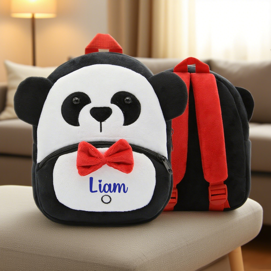 Personalized Cute Panda Animals Toddler Backpack