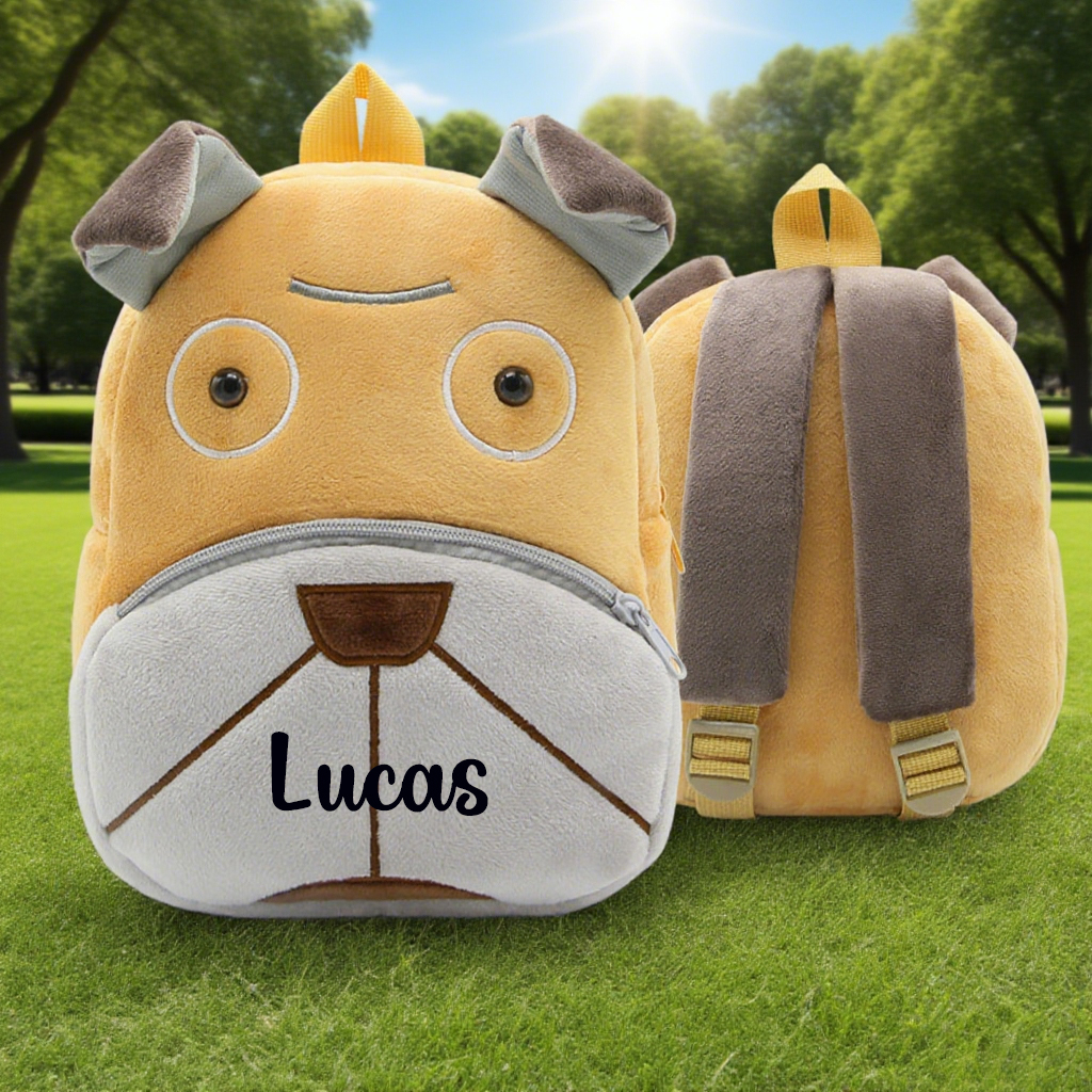 Personalized Cute Shar Pei Animals Toddler Backpack