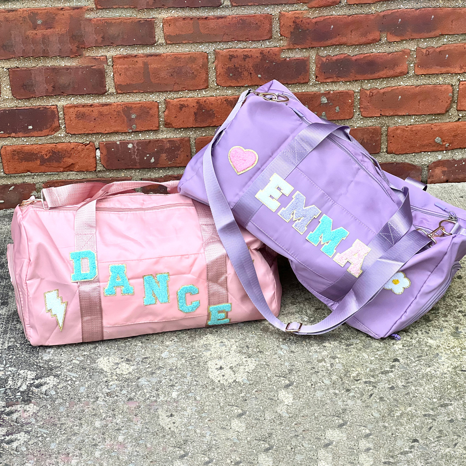 Personalized Patch Kids Color Duffle Bag