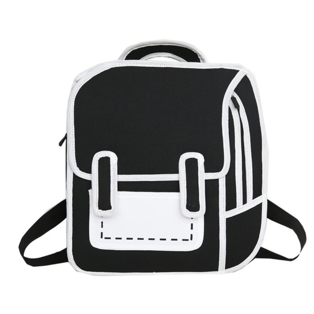 Personalized Color Comic School Backpack