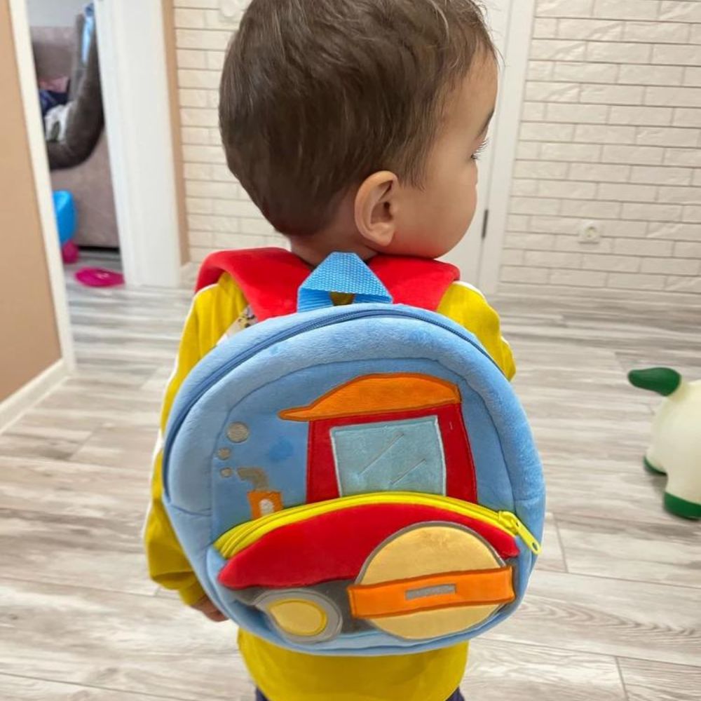 Personalized Kid's Engineering Vehicle backpack