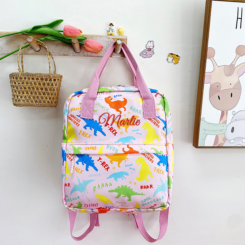 Personalized Dinosaur Back to School Backpack